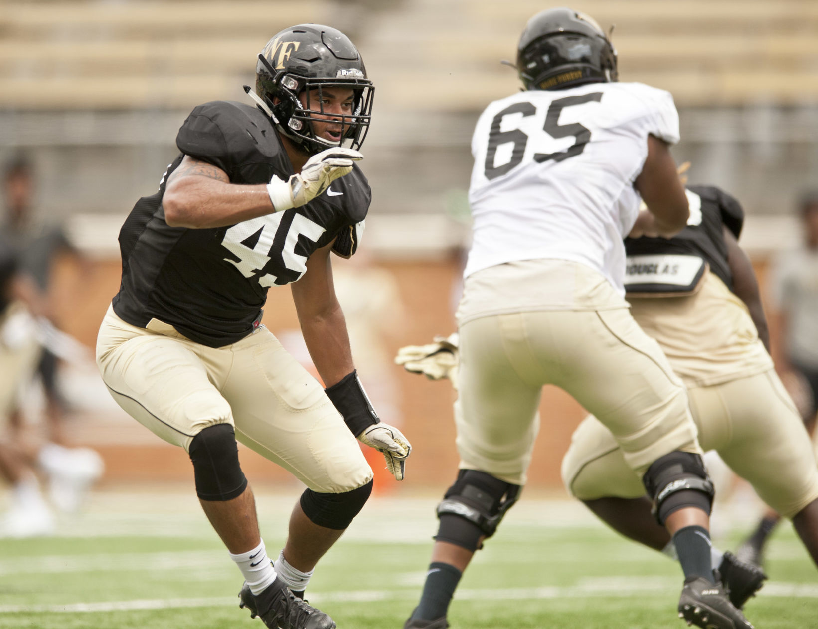 Wake Forest scrimmage